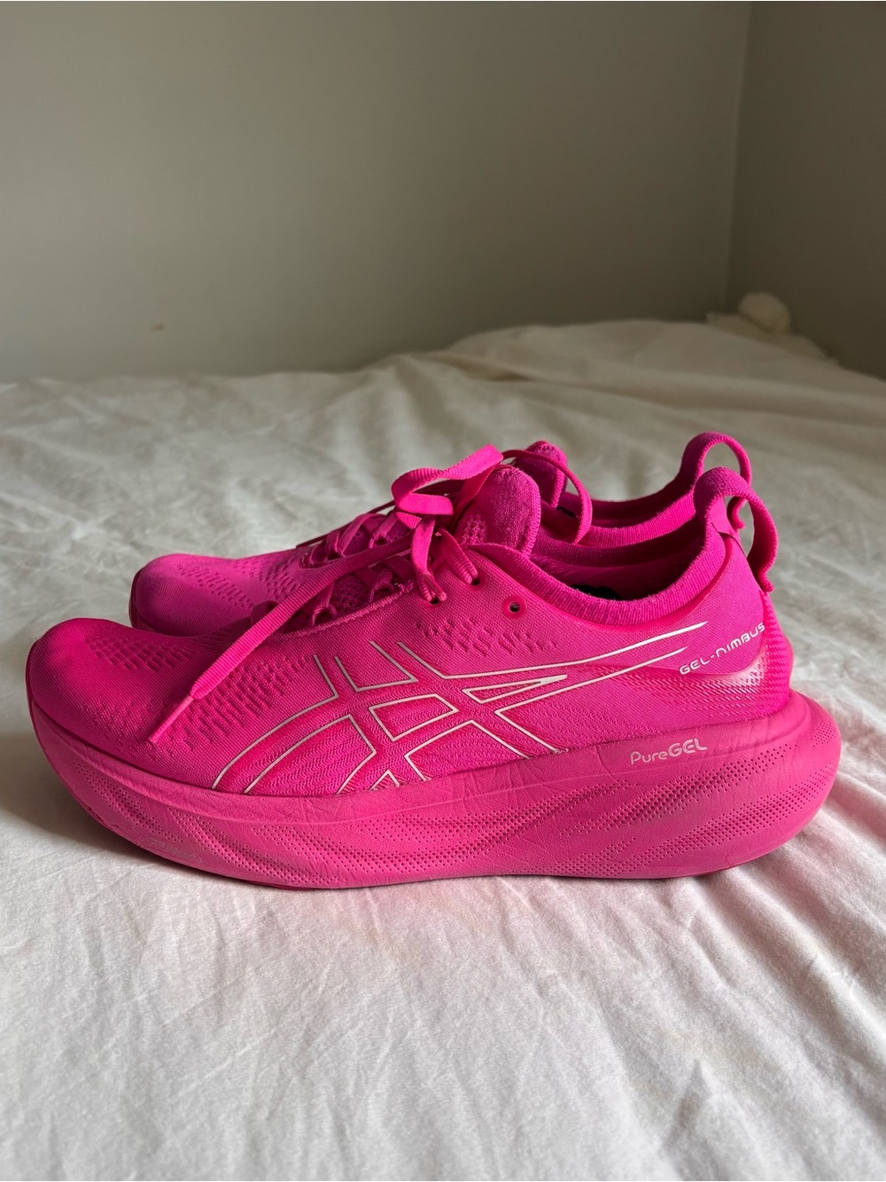 Asics Hot Pink Women's Running Sneakers EUC